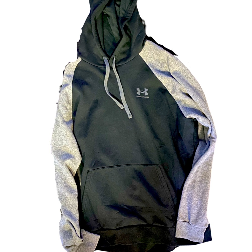 Under Armour XL black & gray hoodie